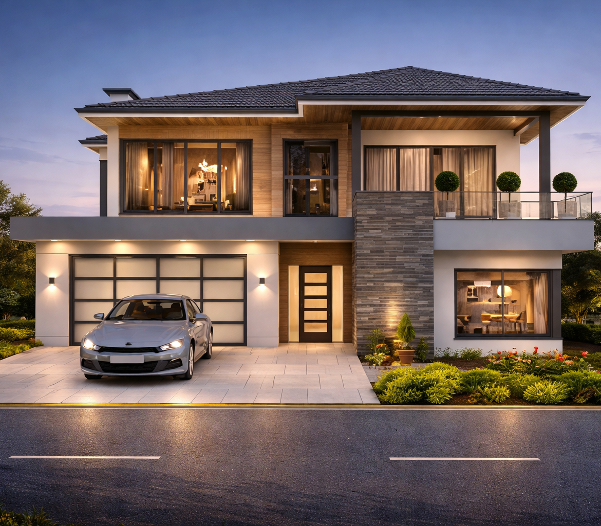3D interior and exterior rendering services in Pakistan — photorealistic architectural visualization by Studio3