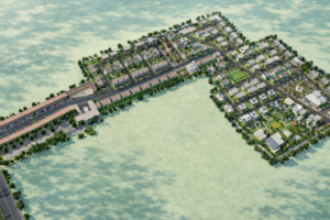 3D rendering for housing societies in Pakistan — master plan visualization by Studio3