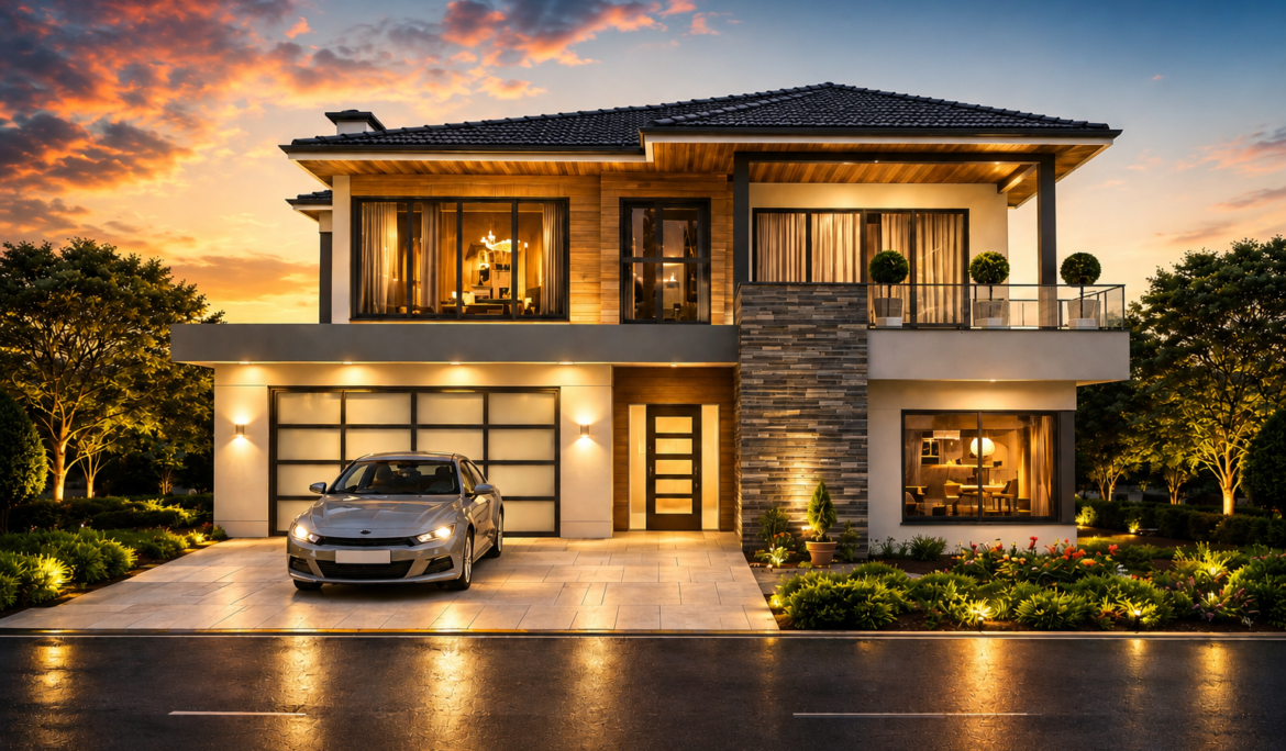 Architectural 3D rendering cost in USA showing realistic residential and commercial visualization created by Studio3