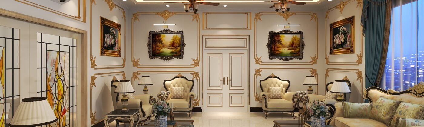 Interior design 3D rendering Pakistan — photorealistic living room visualization by Studio3