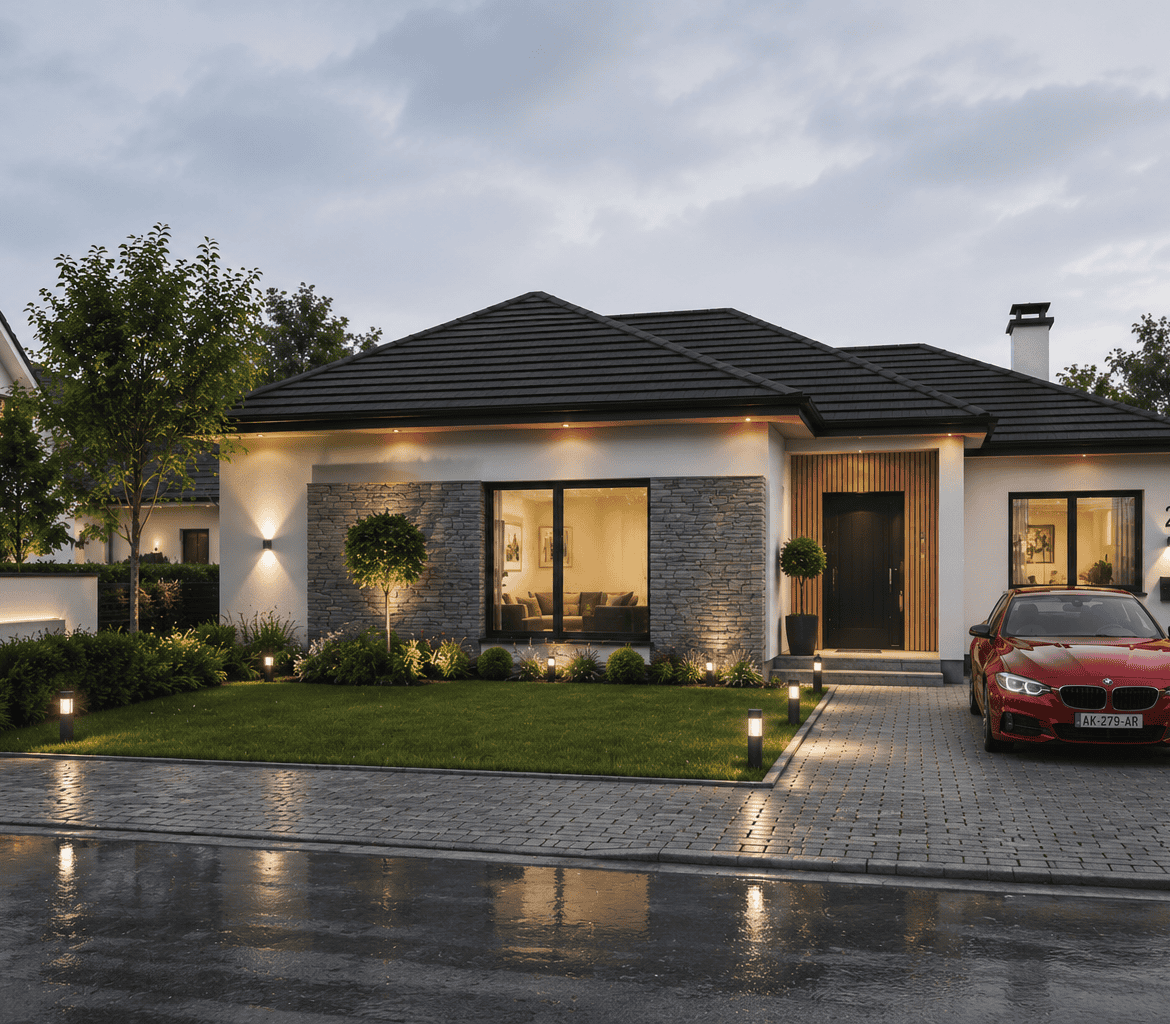 architectural visualisation Ireland photorealistic CGI exterior rendering Dublin property development Studio3