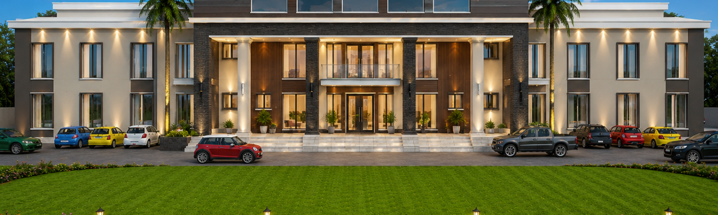 CGI vs photography real estate marketing comparison — photorealistic exterior render by Studio3