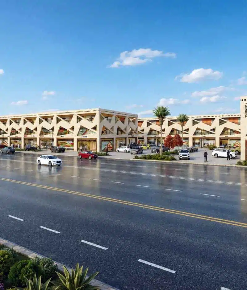 Commercial Plaza Rendering – Architectural Rendering Services