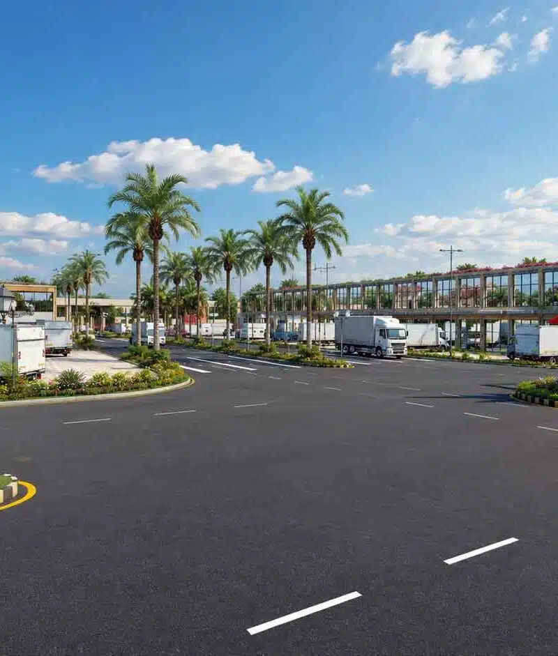 Modern Grain Market & Storage Complex Design