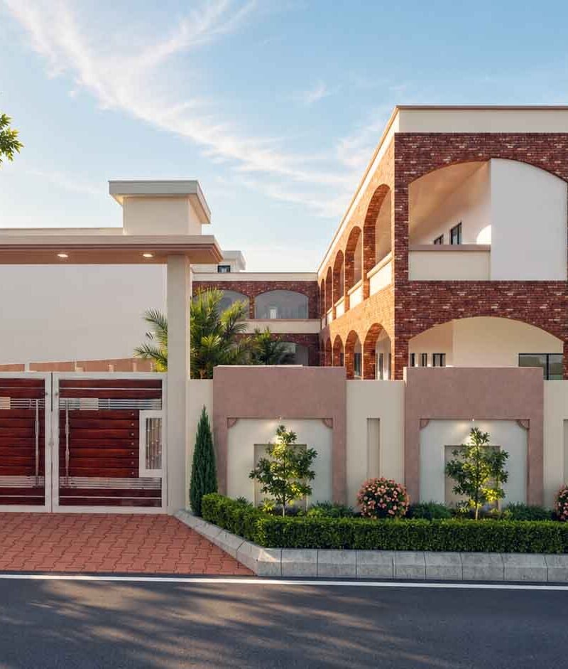 School Building Design Visualization